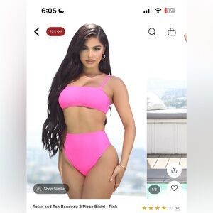 Brand New Pink Bikini - With tags